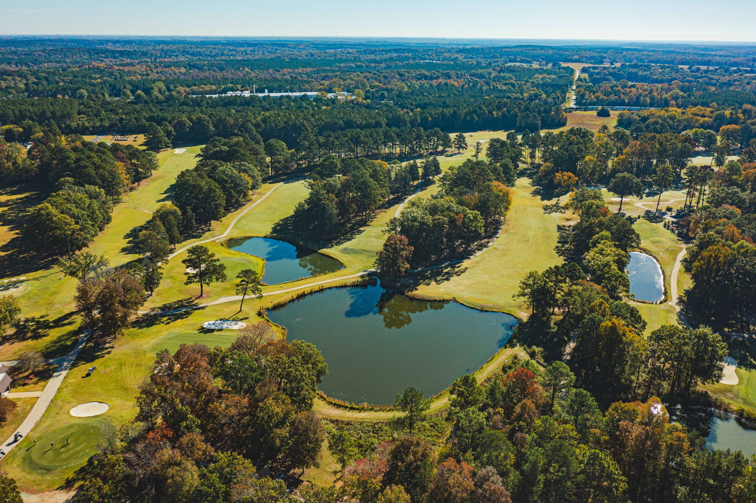 Chester Golf Course is a great place to tee off.
