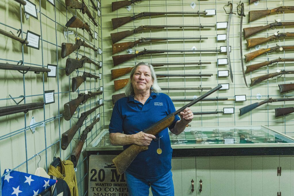 Discover history through the vast gun collection